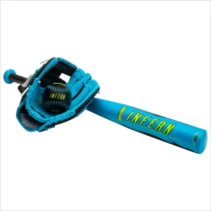 Franklin Sports Blue Inferno Tee Ball Set