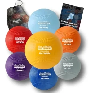 Soft Shell Weighted Balls with Seams