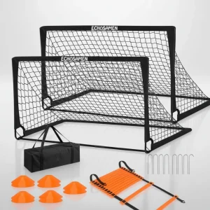 Portable Kids Soccer Goal Set